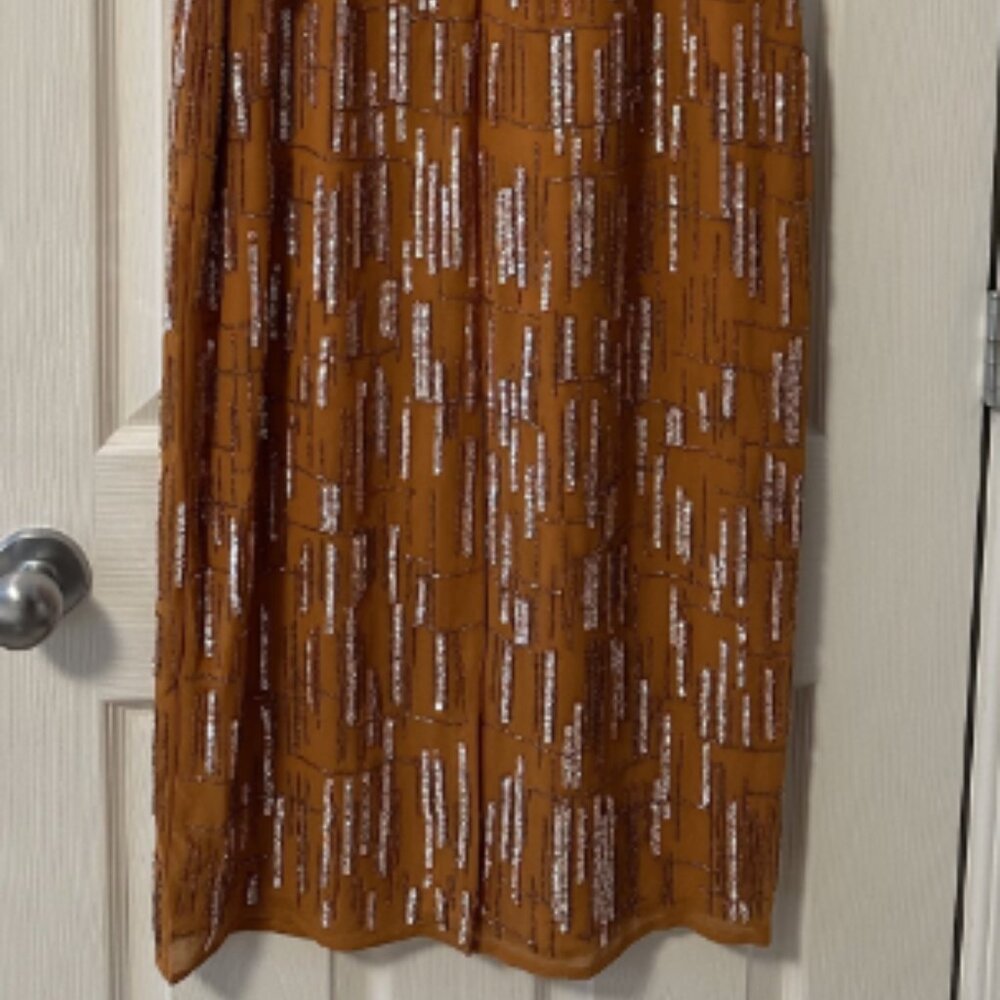 Mac Duggal 70264D Cocktail Dresses Saffron Size 8 - Picture 8 of 8
